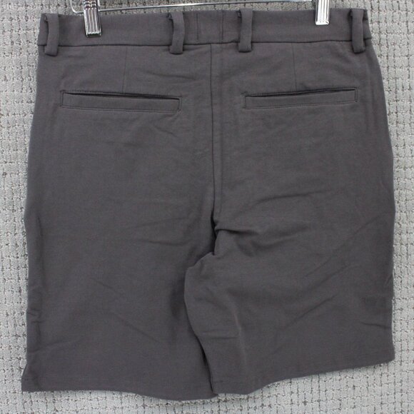 Swet Tailor Chino Shorts Mens Size 29 Gray Solid Performance Lightweight NWT - Picture 7 of 11